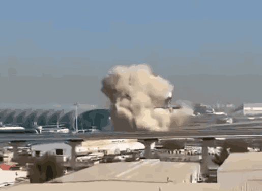 Dubai airport briefly suspends operations after interception