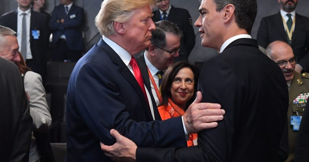Pedro Sanchez Trump
