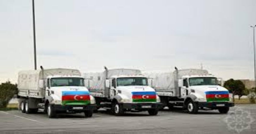 Azerbaijan humanitarian aid Iran