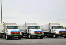 Azerbaijan humanitarian aid Iran