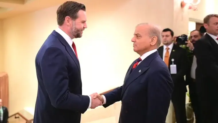 JD VANCE AND SHEHBAZ SHARIF