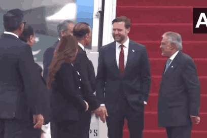 JD VANCE ARRIVES IN PAKISTAN