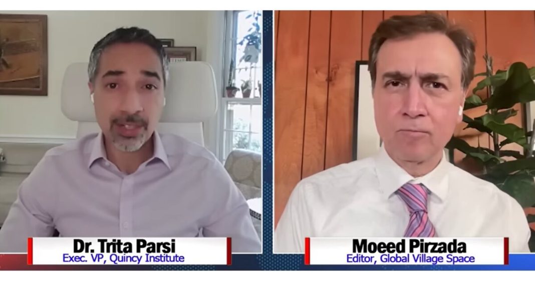 Moeed Pirzada Trita Parsi