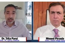 Moeed Pirzada Trita Parsi