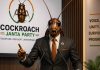 Frustrated Indian youth flock to a political party led by a cockroach INDIA COCKROACH
