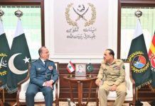 Pakistani, Lebanese military chiefs discuss regional security amid Israeli attacks on Lebanon Pakistani Lebanese