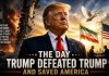 Iran Deal:The Day Donald Trump Defeated Trump and saved America Donald Trump Iran deal