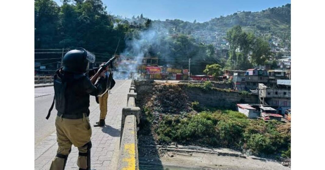 Clashes Pakistan-administered Kashmir