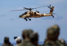 Trump says US helicopter pilots who went down in Strait of Hormuz are fine Trump helicopter