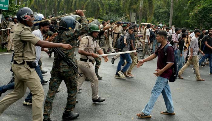 Indian youth protesters