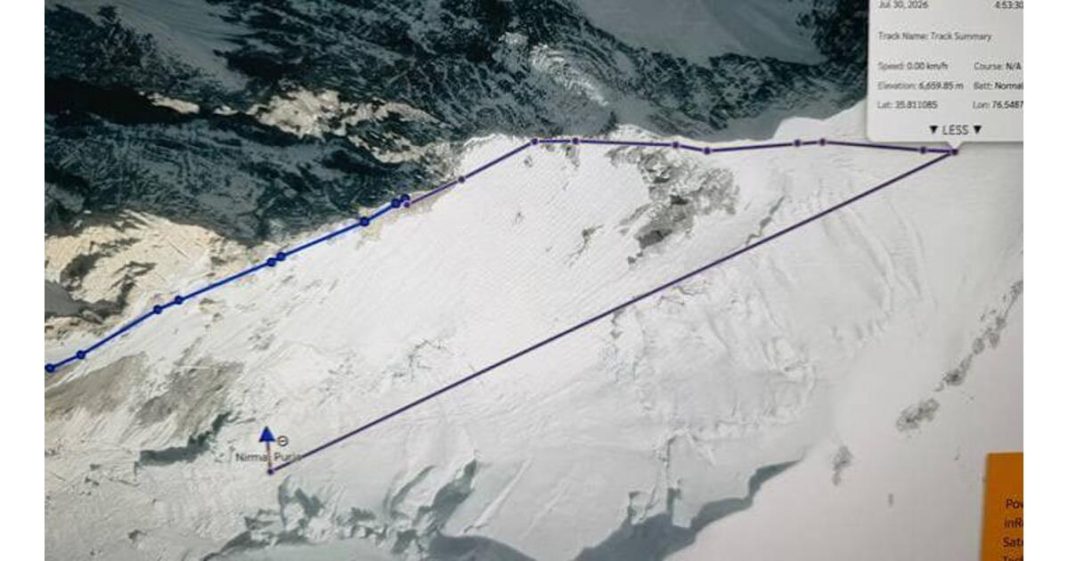 Broad Peak avalanche