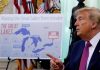 Trump christens ‘Lake America’ amid trade war with Canada