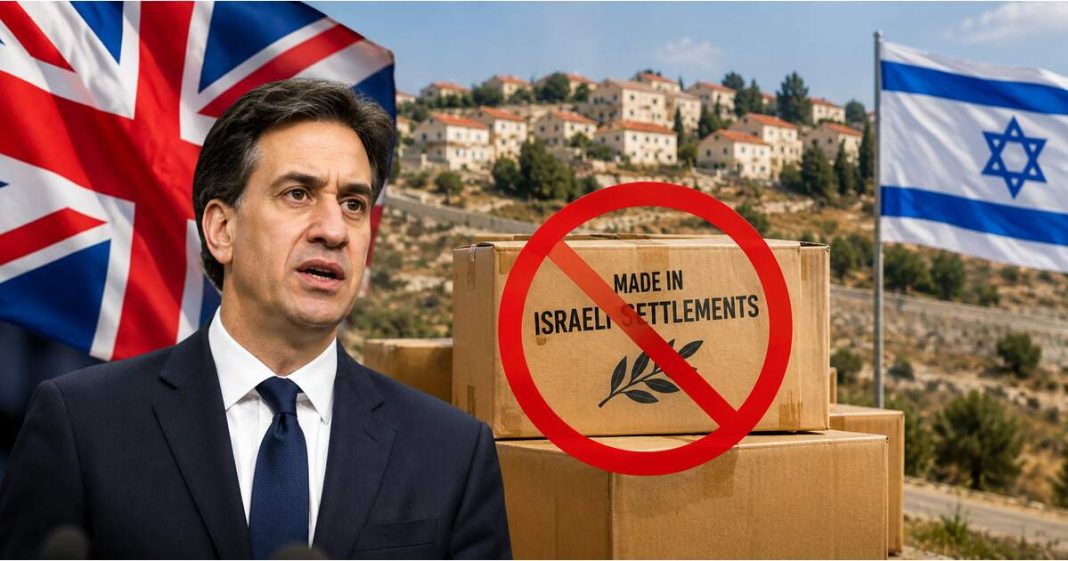UK ban Israeli goods