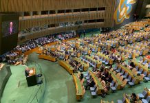 Delegate walkout, protests greet Netanyahu as he addresses UN General Assembly